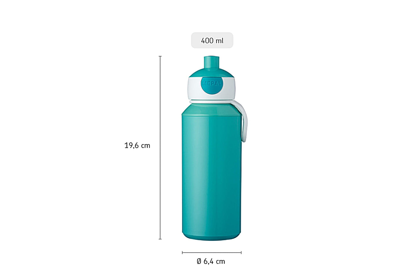 Mepal Drinking bottle pop-up Campus, 400 ml (Available in 4 designs)