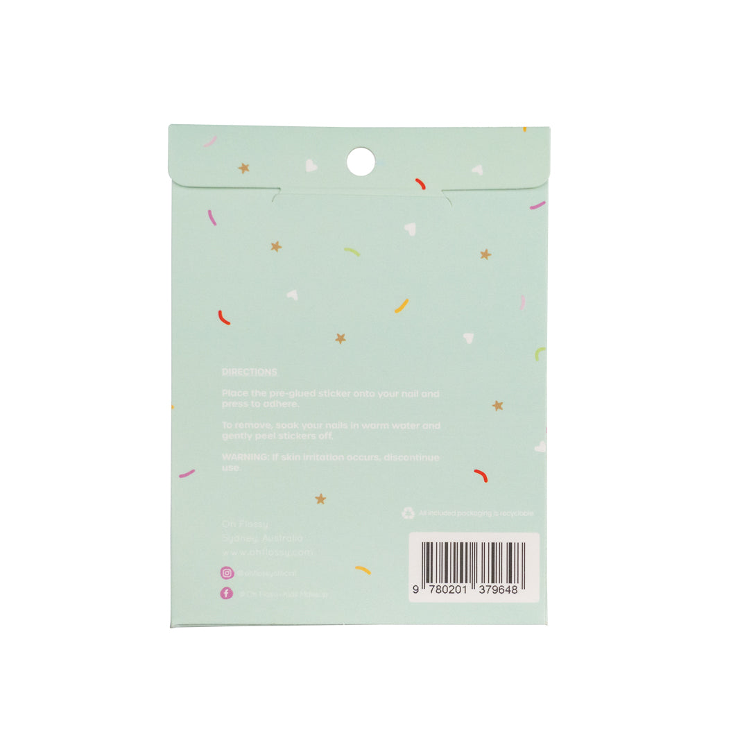 Oh Flossy Nail Stickers - Superhero