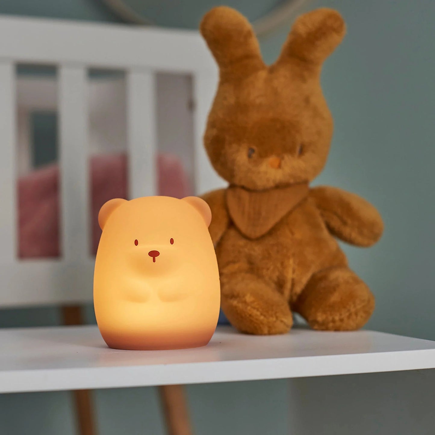 Nattou Silicon Night Light Bear