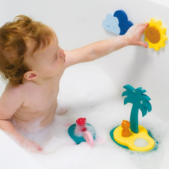 Quutopia Bath Toy - Lost Treasure Island Puzzle