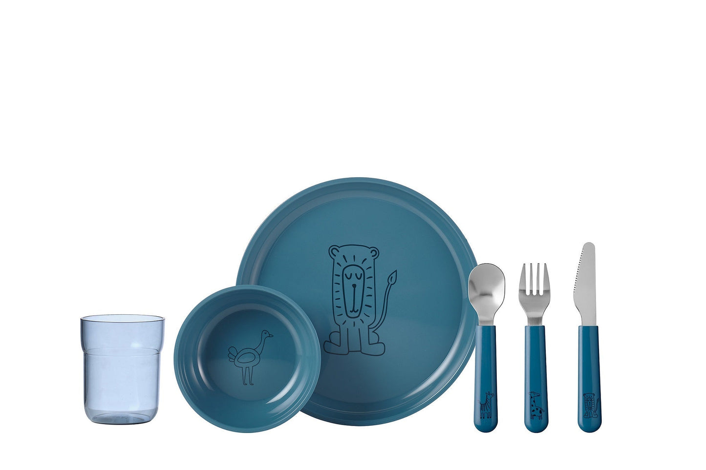 Mepal Children's 6-piece meal set (Available in 3 colors)