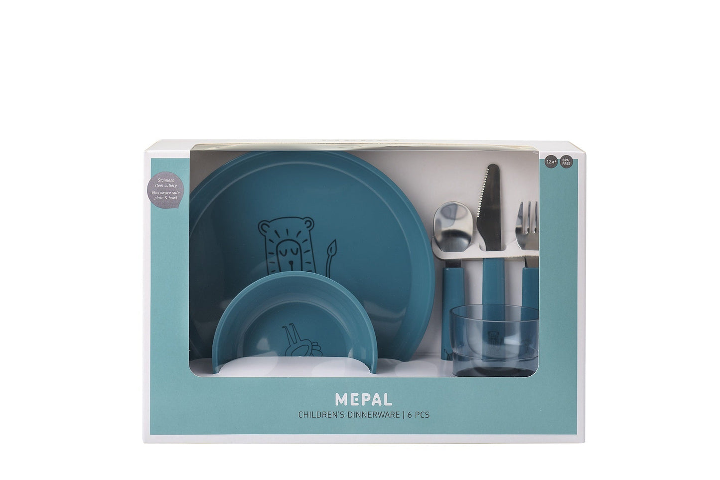 Mepal Children's 6-piece meal set (Available in 3 colors)