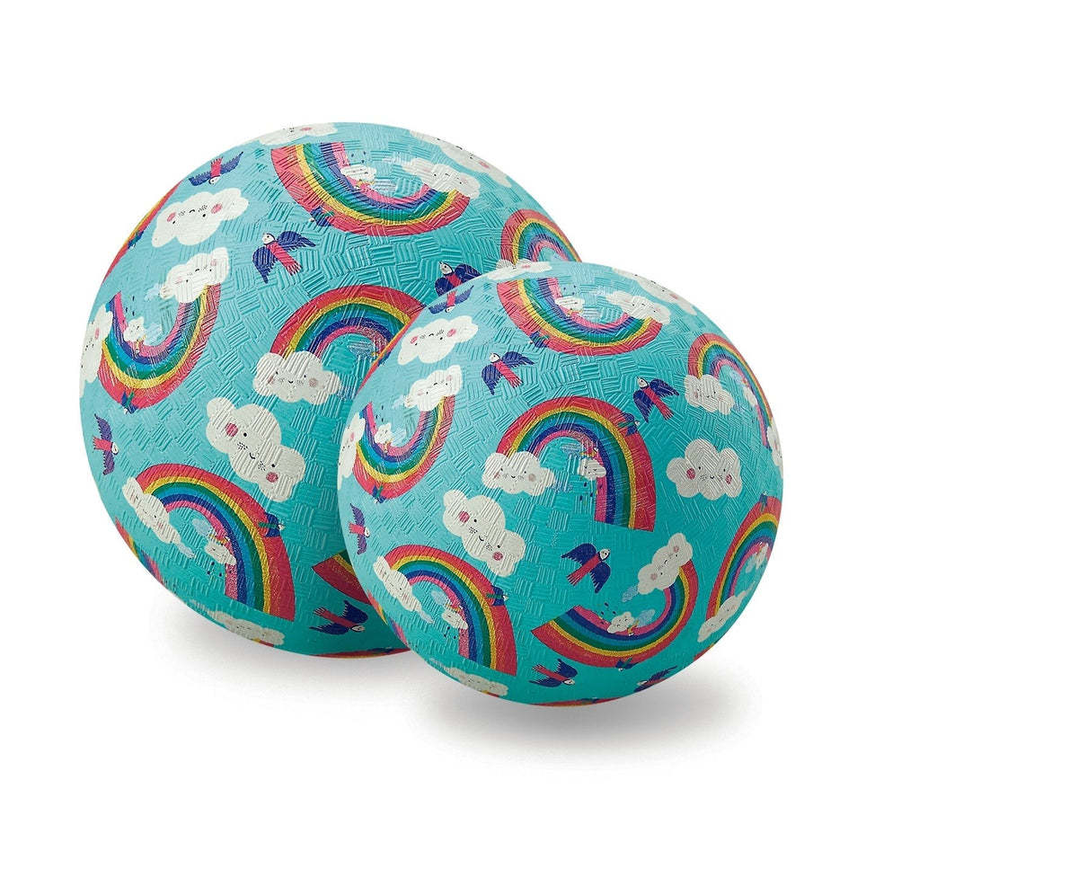 Crocodile Creek – Ballon Playground 13 Cm, Motif Licorne Et Jardin Féerique, Jeu Intérieur/extérieur, Dès 3 Ans, Résistant