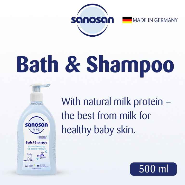 Sanosan baby Bath & Shampoo