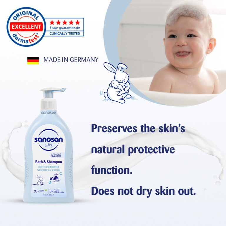 Sanosan baby Bath & Shampoo