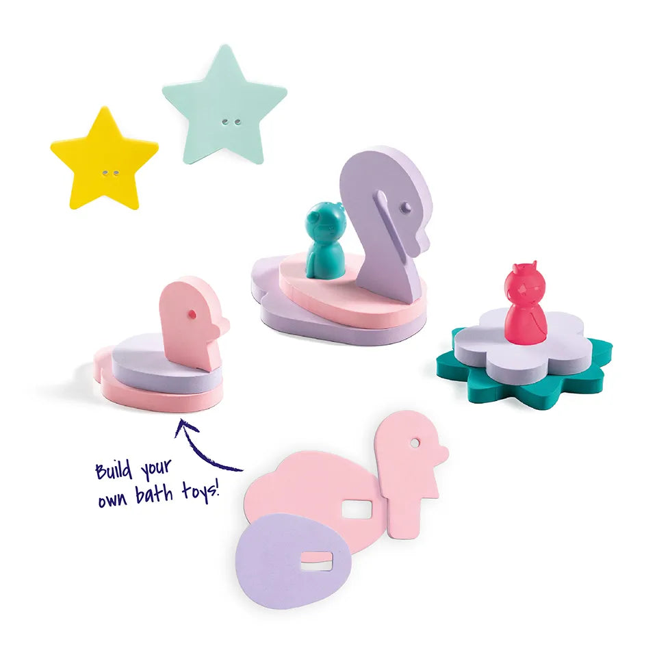 Quutopia Bath Toy - Friends Fairy Pond Puzzle