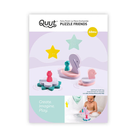 Quutopia Bath Toy - Friends Fairy Pond Puzzle