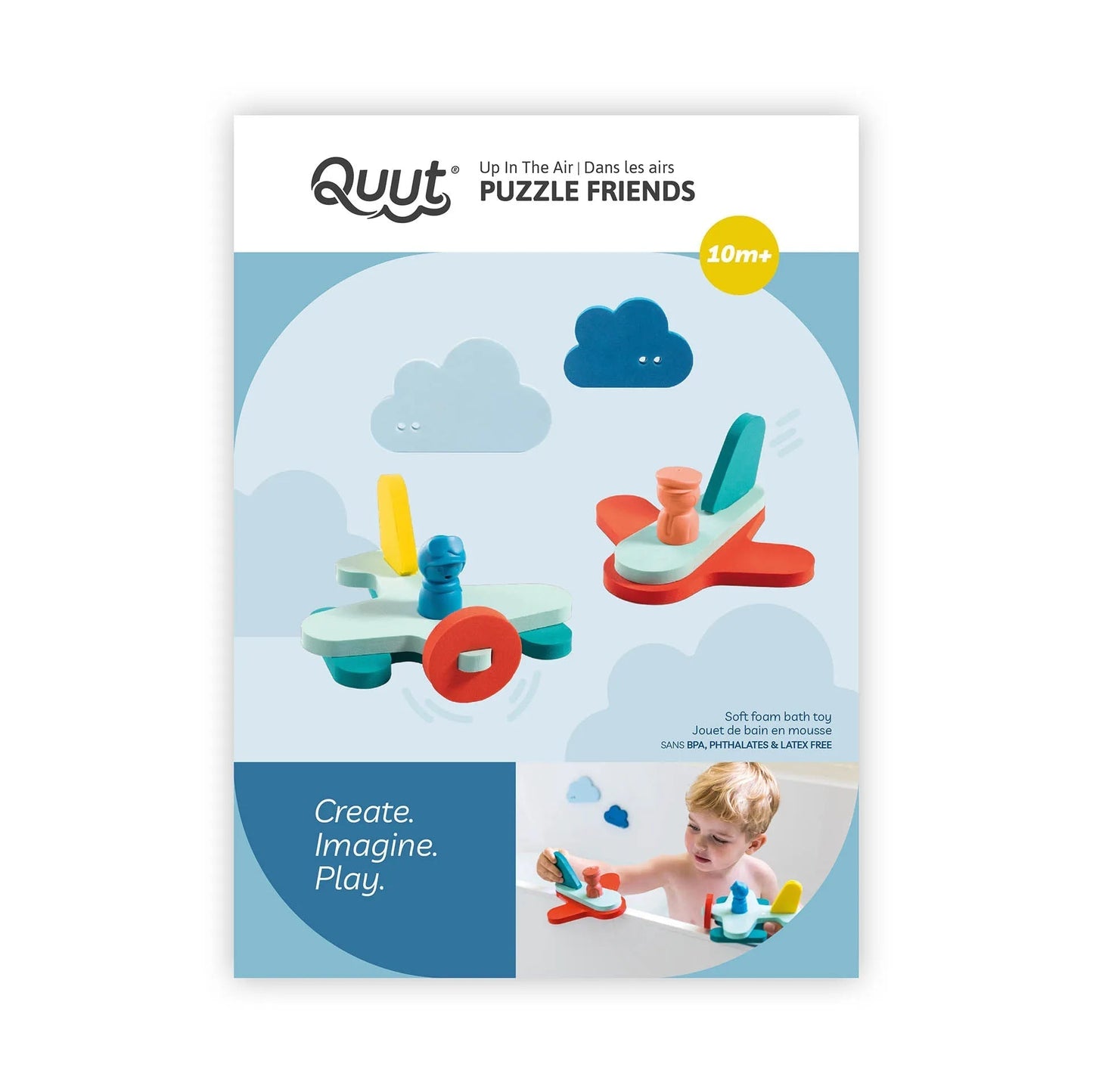 Quutopia Bath Toy - Friends Up In The Air Puzzle