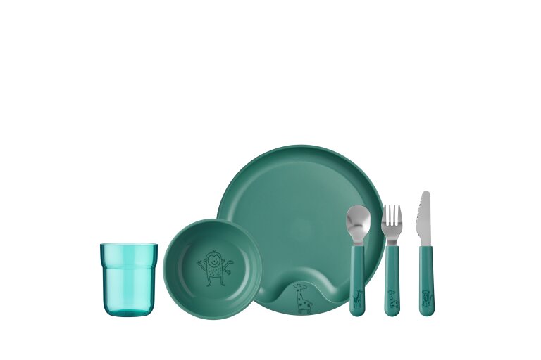 Mepal Children's 6-piece meal set (Available in 3 colors)