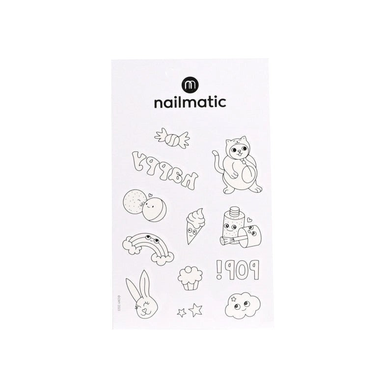 Nailmatic Temporary coloring tattoos (Available in 5 styles)