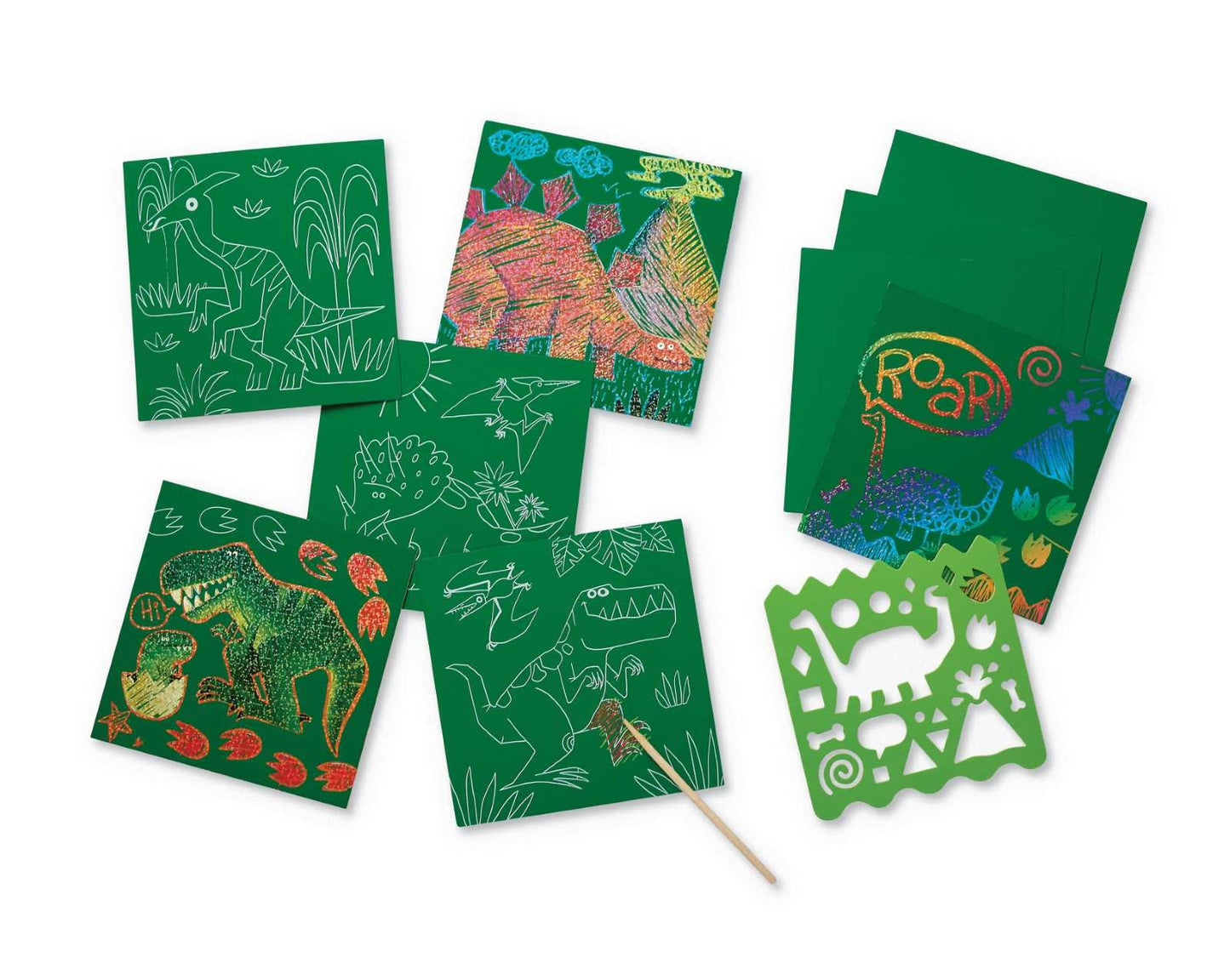 Crocodile Creek Sparkle Scratch Art activity set (Available in 2 Styles)