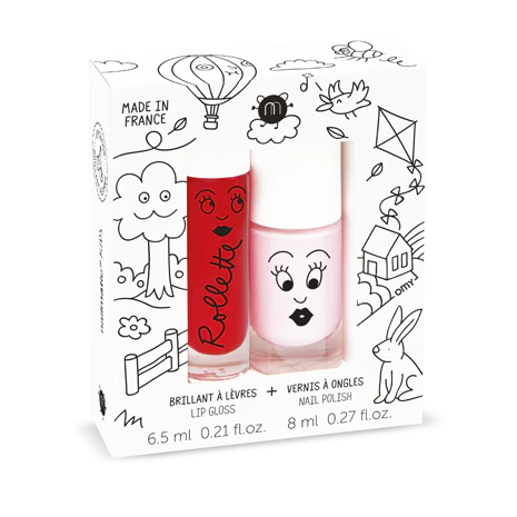 Nailmatic Set Lip Gloss and Nail Polish (Available in 4 colors)