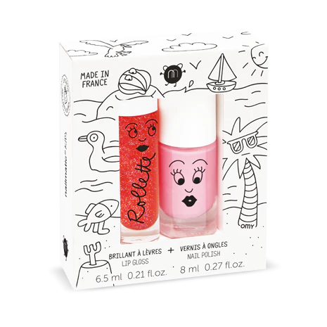 Nailmatic Set Lip Gloss and Nail Polish (Available in 4 colors)