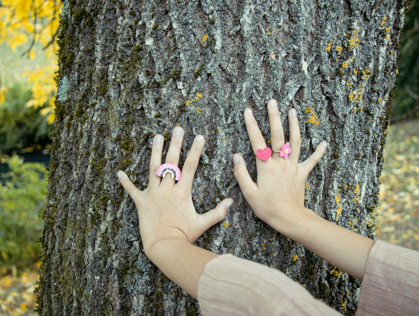 Rockahula Hippy Rainbow Ring Set