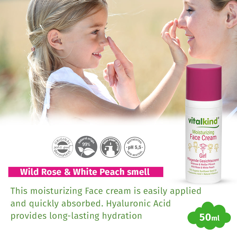 Vitalkind Moisturizing Face Cream Girl