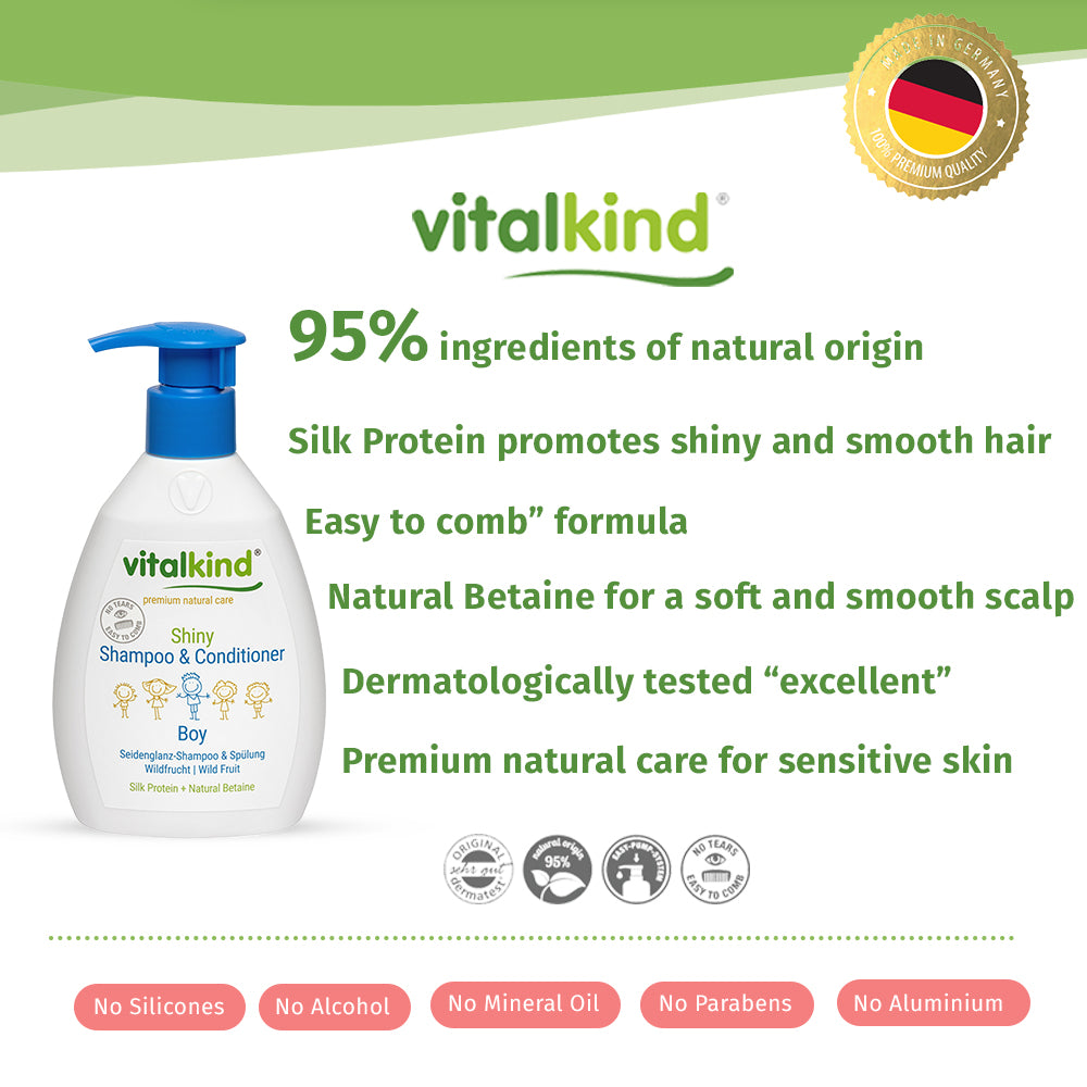 Vitalkind Shiny Shampoo & Conditioner Boy